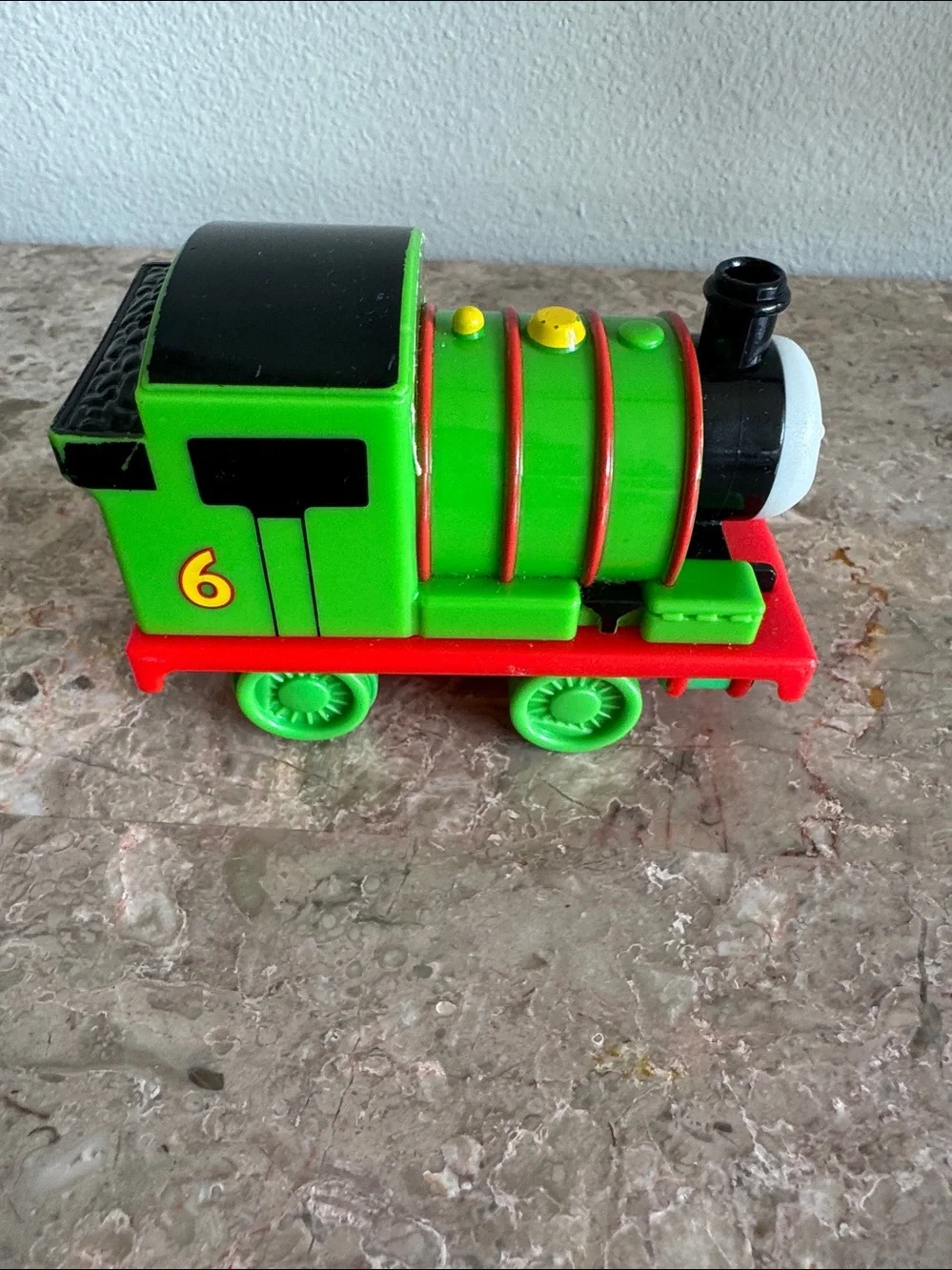 Mattel 2009 Percy train pull back toy engine from Thomas and Friends